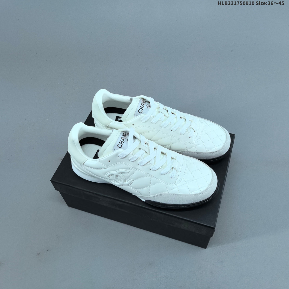 CHANEL P25 Low-Cut Lace-Up Sneakers - product image from the listing.