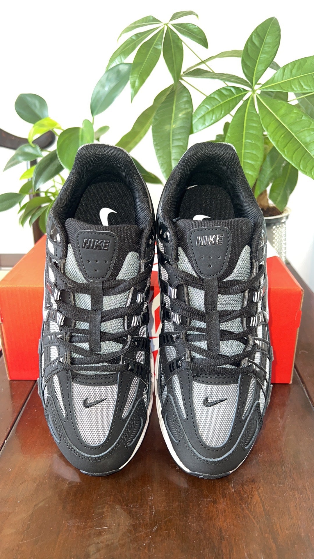 Nike P-6000 Sneakers in Black Grey CD6404-003 - product image from the listing.