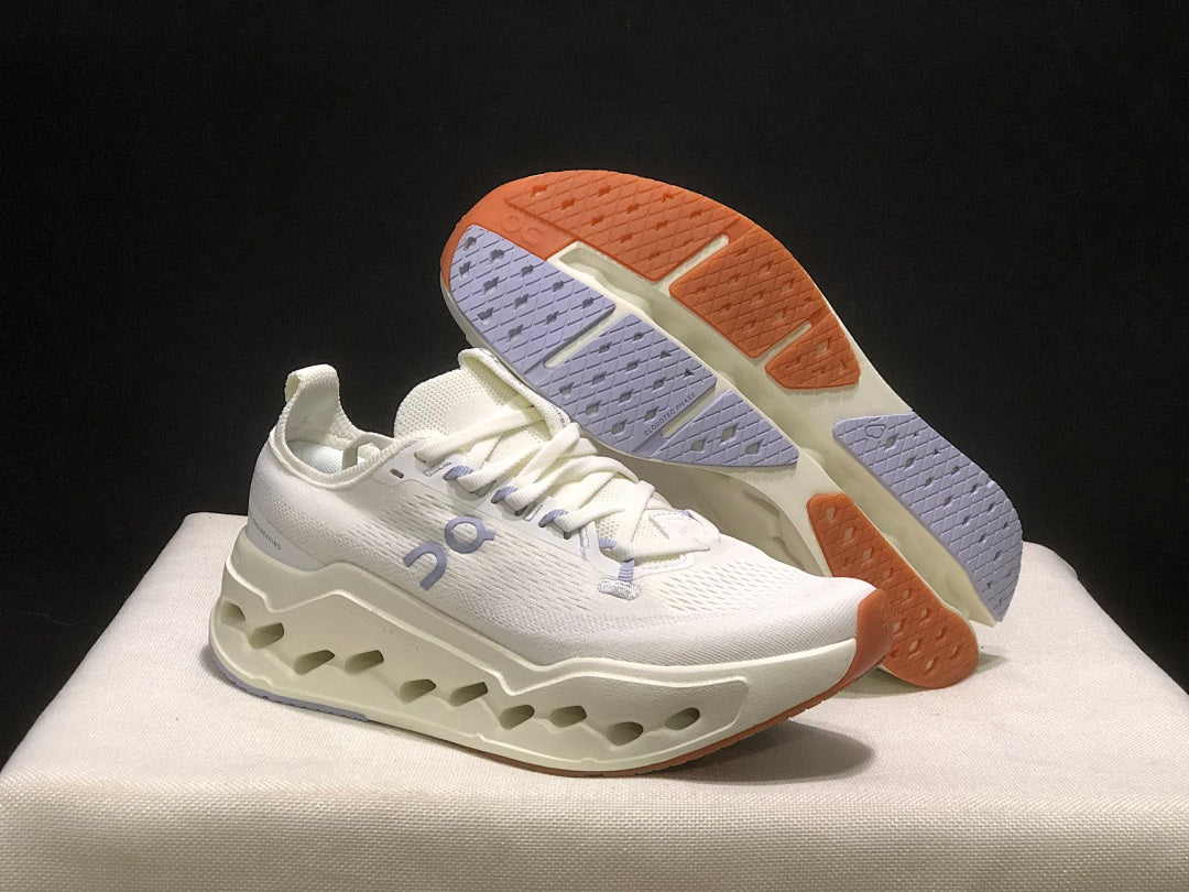 On Cloudsurfer Max Ivory Nimbus Sneakers for Running - product image from the listing.