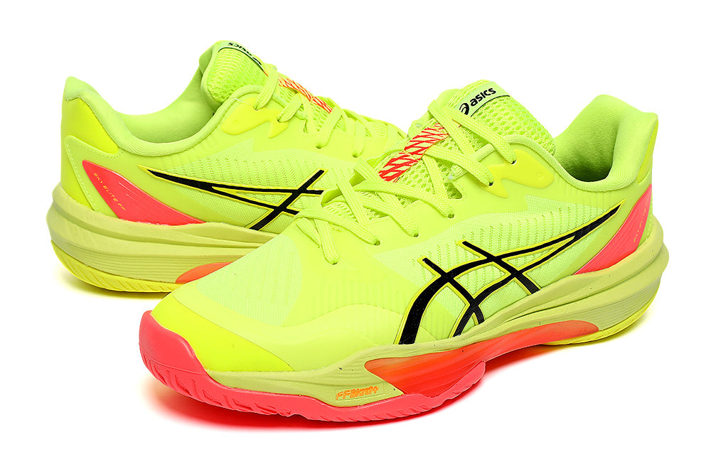 ASICS SKY ELITE FF 3 Volleyball Shoes, Neon in Yellow - product image from the listing.