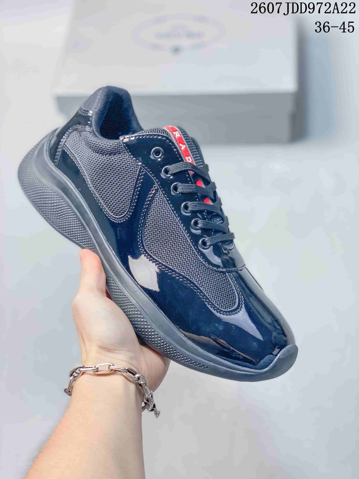 Prada America's Cup Low-Cut Sneakers 2607JDD972A22 - product image from the listing.
