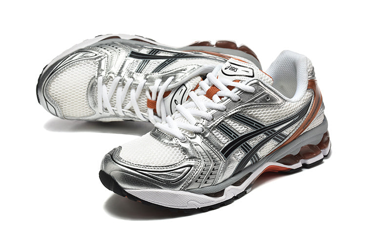 ASICS Gel-Kayano 14 Sneakers in Silver Black - product image from the listing.