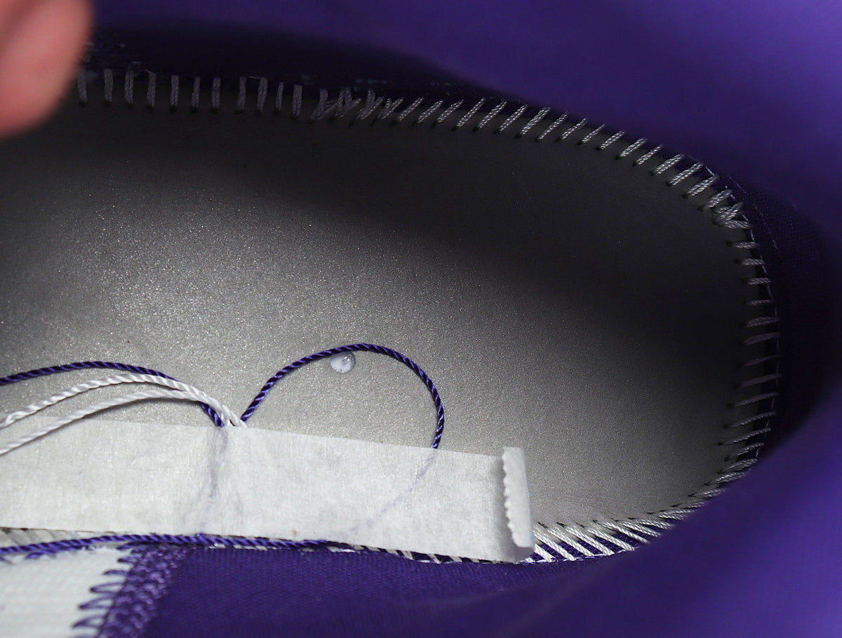 Air Jordan 1 High OG Court Sneakers in Purple 555088-041 - product image from the listing.