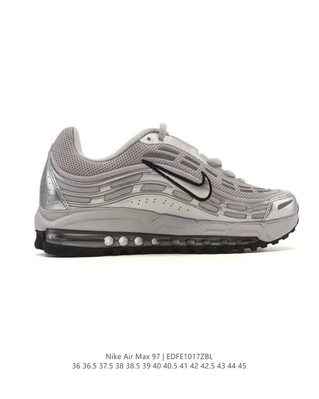 Nike Air Max 97 Sneakers in Silver Grey EDE1017ZBL - product image from the listing.