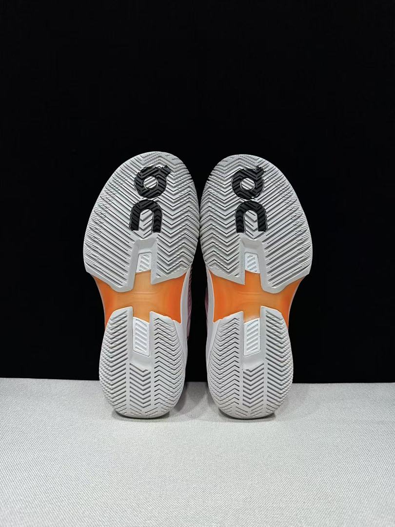 On The Roger Pro Fire Pink Flame Tennis Footwear - product image from the listing.