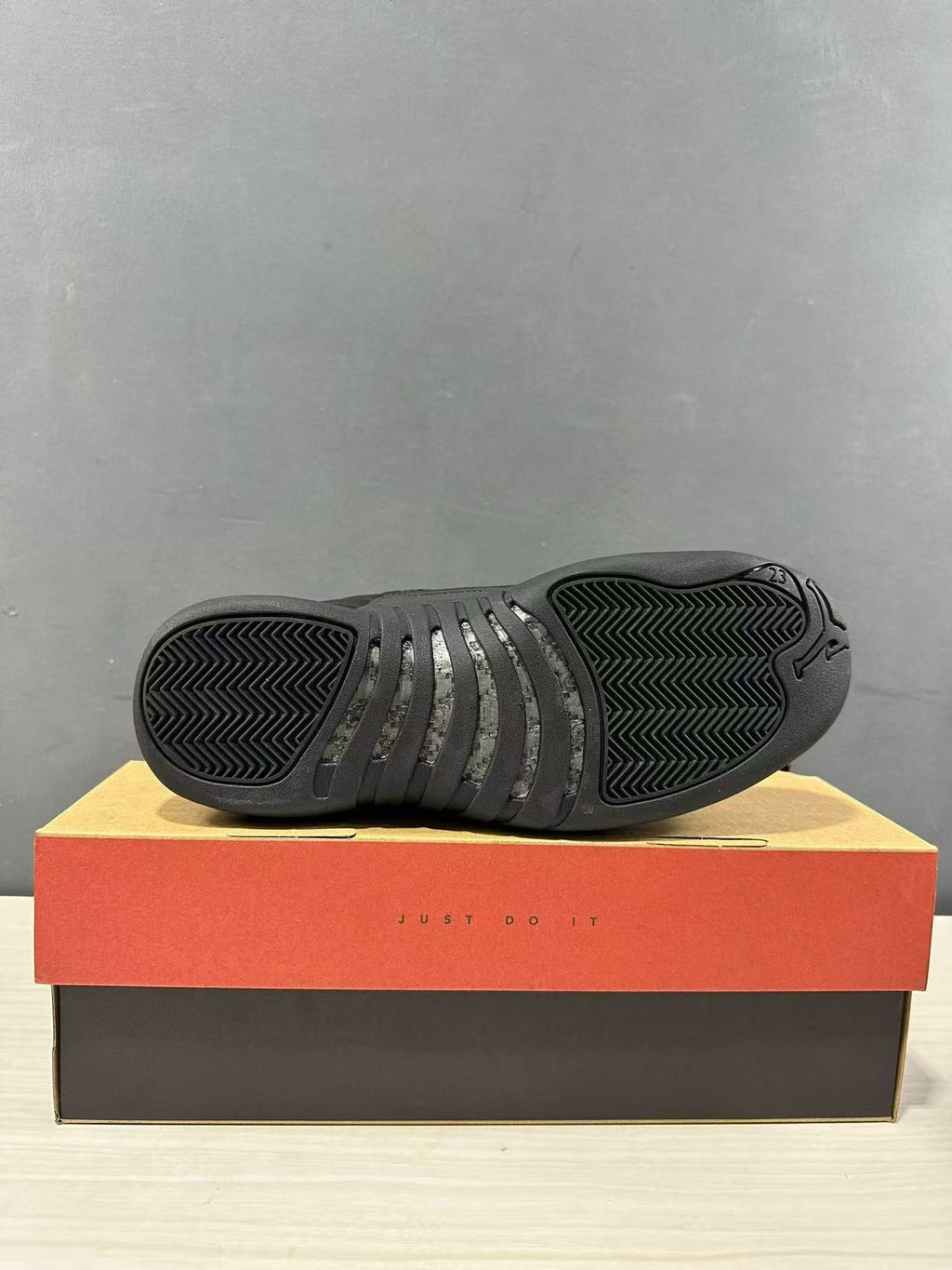 Air Jordan 12 High-Top Sneakers Black - product image from the listing.