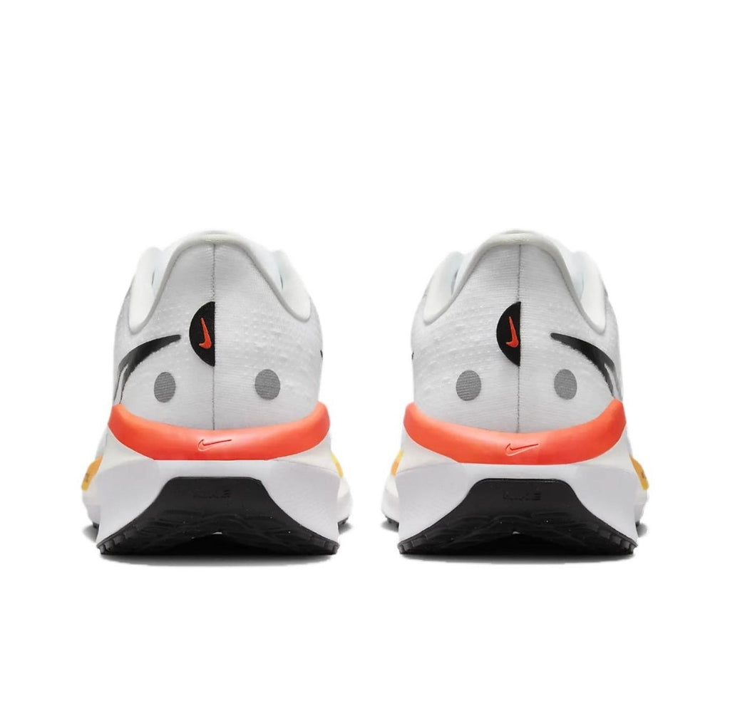 Nike Air Zoom Vomero 17 Running Shoes in White Orange HF4914-100 - product image from the listing.