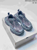 Balenciaga Triple S.2 Chunky Sneakers in Black Dark Gray - product image from the listing.