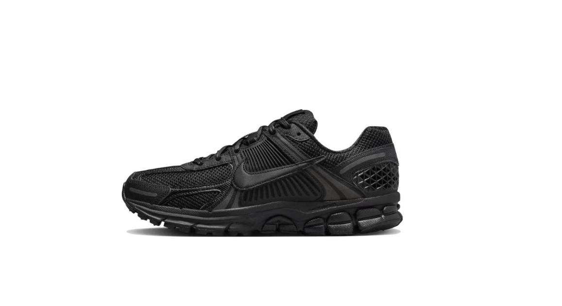 Nike Air Zoom Vomero 5 Running Shoes in Black - product image from the listing.