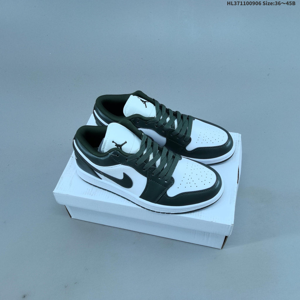 Sneakers, White and Color-Accent Styles - Nike Air Jordan 1 Low - product image from the listing.