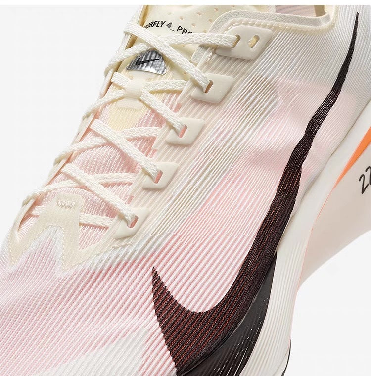 Nike Vaporfly 4 Road Racing Shoes HF6413-100 in White - product image from the listing.