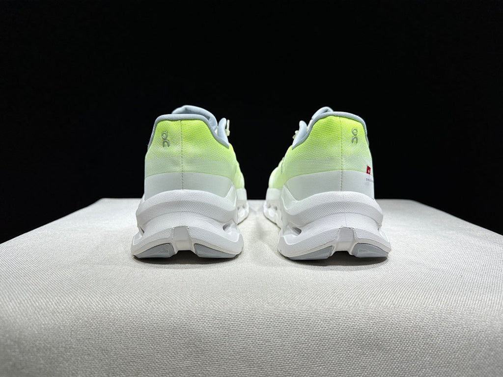 Lime and Ivory On Cloudtilt Sneakers - product image from the listing.