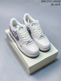 Nike Air Force 1 '07 Low in White Gray MXC302607 - product image from the listing.