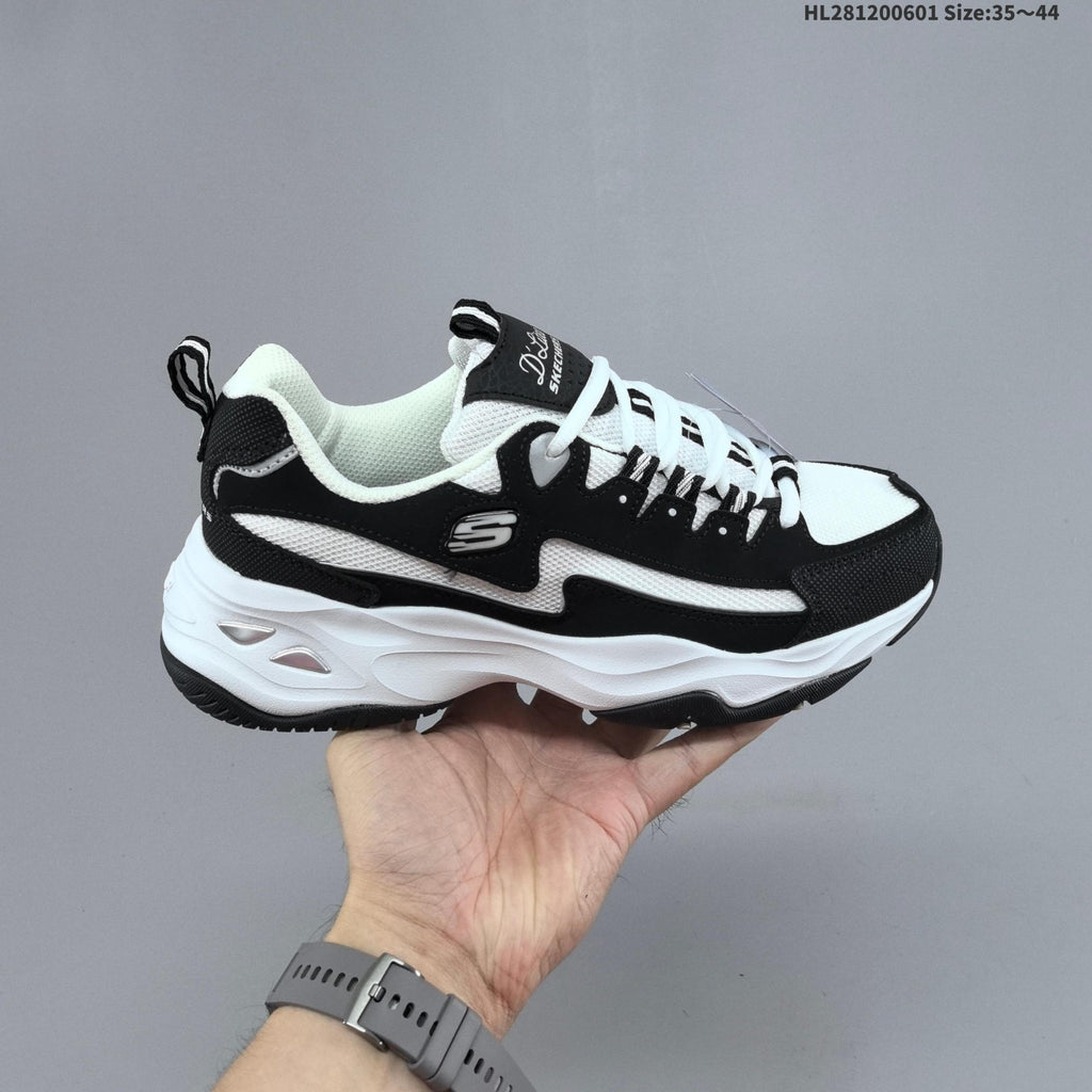 Skechers D'Lites 4.0 Low-Cut Sneakers, Style 149491/BKGD - product image from the listing.