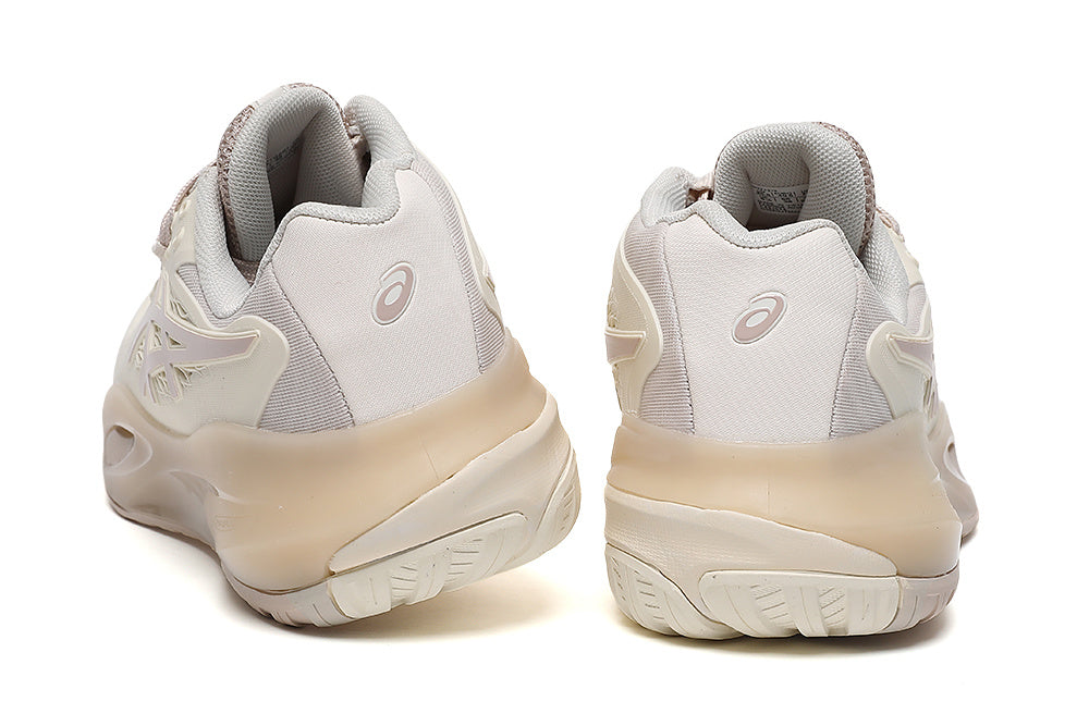 ASICS GEL-RESOLUTION Tennis Shoes in Cream Pink - product image from the listing.