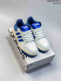 adidas Entrap Trainers White and Royal Blue GW5499 FY6076 - product image from the listing.