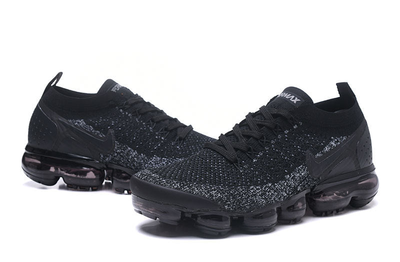 Nike Air VaporMax Flyknit 2 Sneakers in Black 942842-011 - product image from the listing.