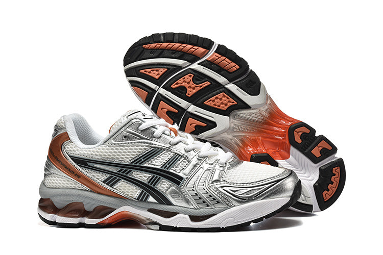 ASICS Gel-Kayano 14 Sneakers in Silver Black - product image from the listing.