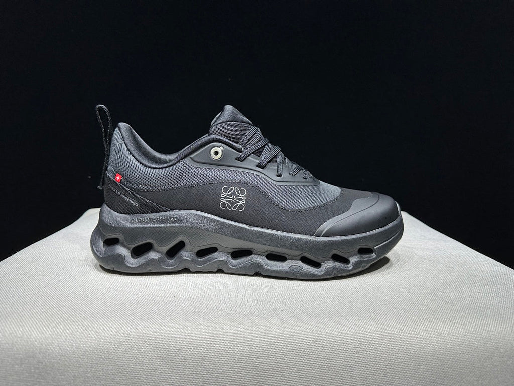 On x Loewe Cloudtilt 2.0 Sneakers, All in Black - product image from the listing.