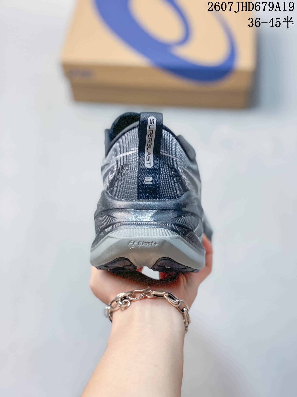 ASICS Superblast 2 Paris Running Sneakers in Gray - product image from the listing.
