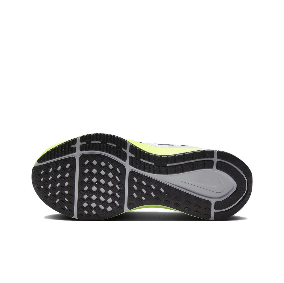 Nike Structure 25 Road Running Shoes in Black Volt DJ7883-005 - product image from the listing.