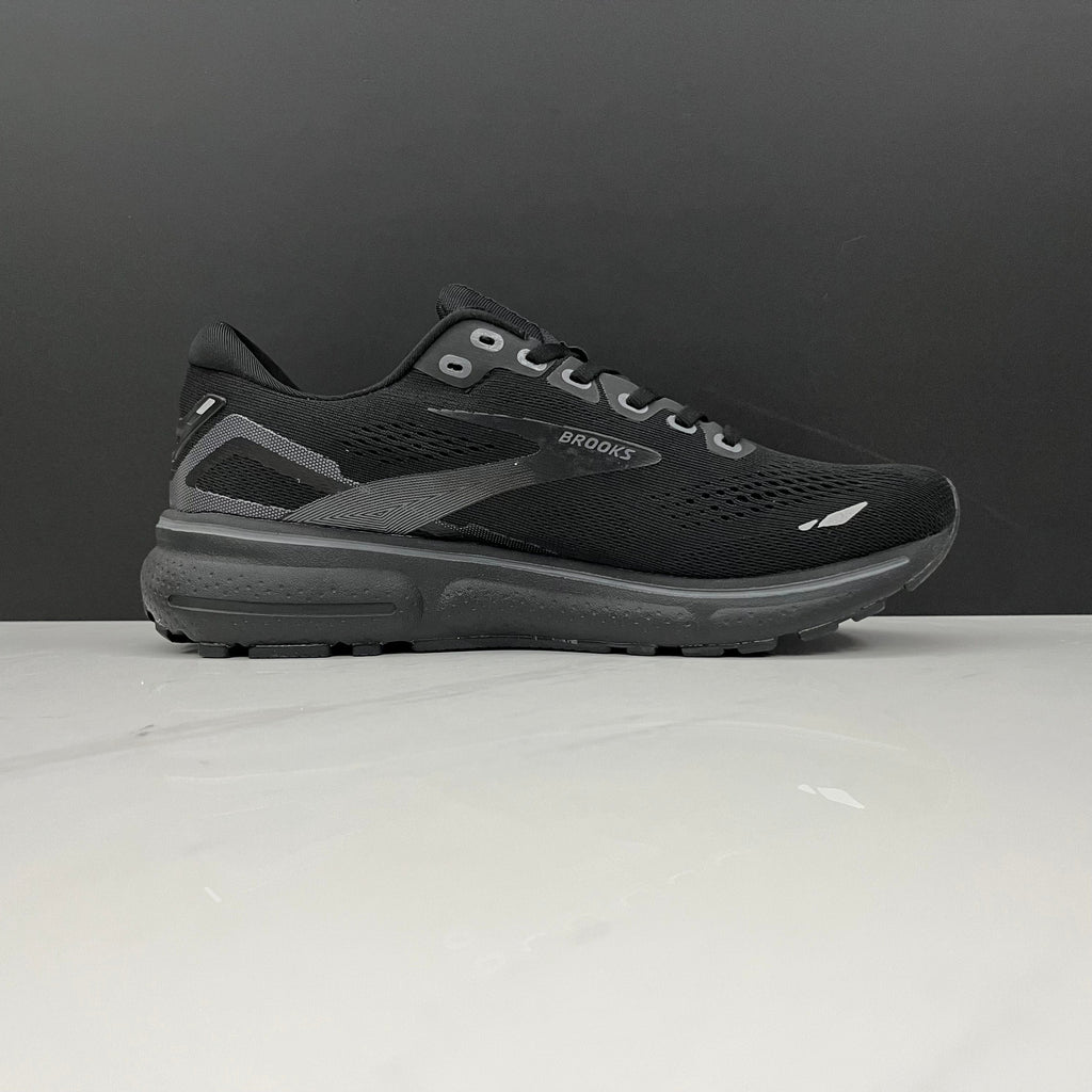 Brooks Ghost 15 Running Shoes, in Black and Gray - product image from the listing.