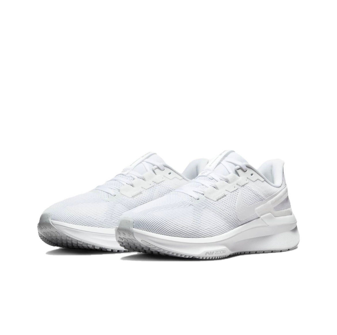 Nike Structure 25 Road Running Shoes in White DJ7883-105 - product image from the listing.