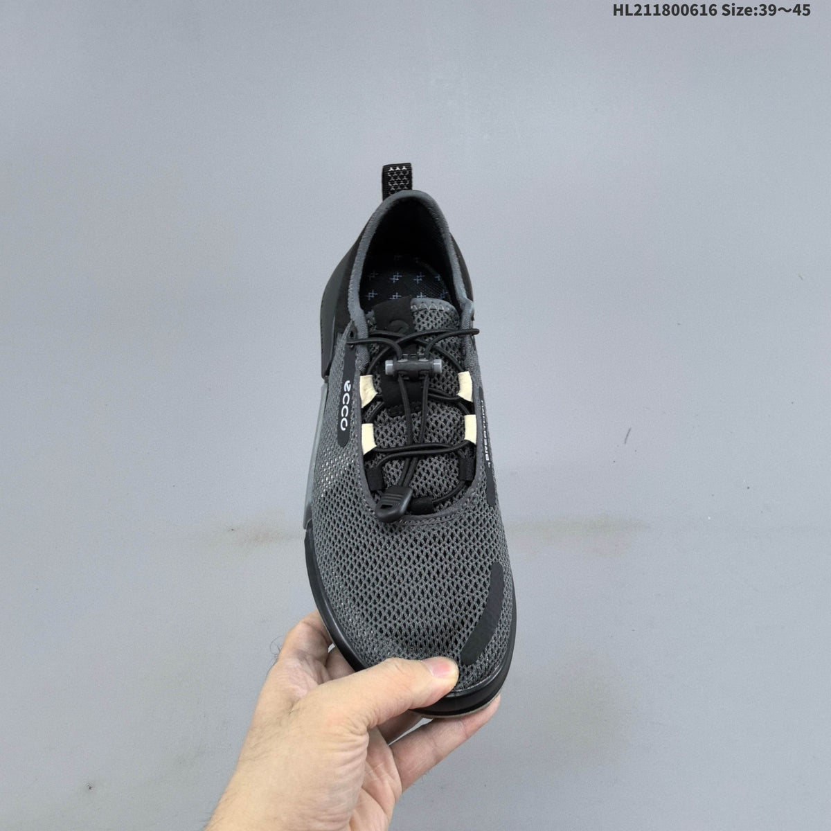 Men's ECCO Biom 2.0 Gray Low-Top Sneakers - product image from the listing.