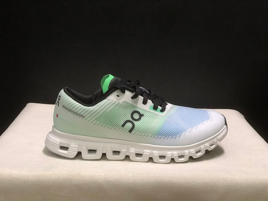 On Cloud 6 Push Sneakers in Green, in Blue and Black - product image from the listing.