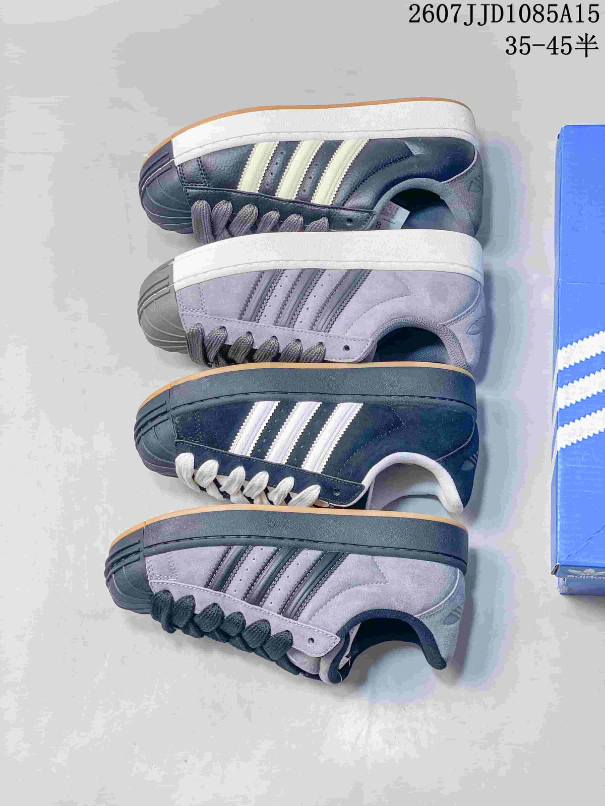 adidas Originals Superstar XLG Shell-Toe Low-Cut Sneakers - product image from the listing.