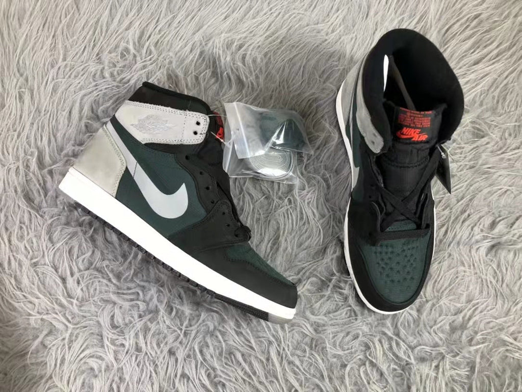 Air Jordan 1 Element Gore-Tex High-Top Sneakers in Black Grey - product image from the listing.