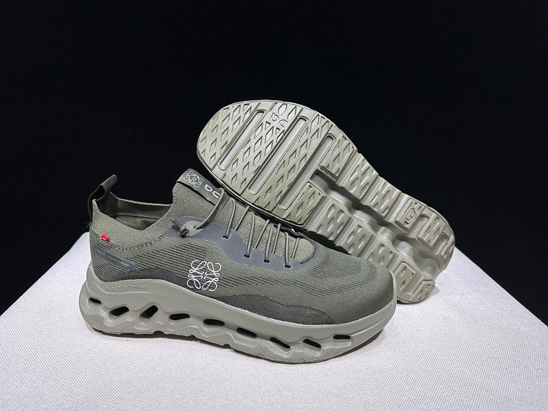 On Cloudtilt Loewe Sneakers in Khaki Green - product image from the listing.