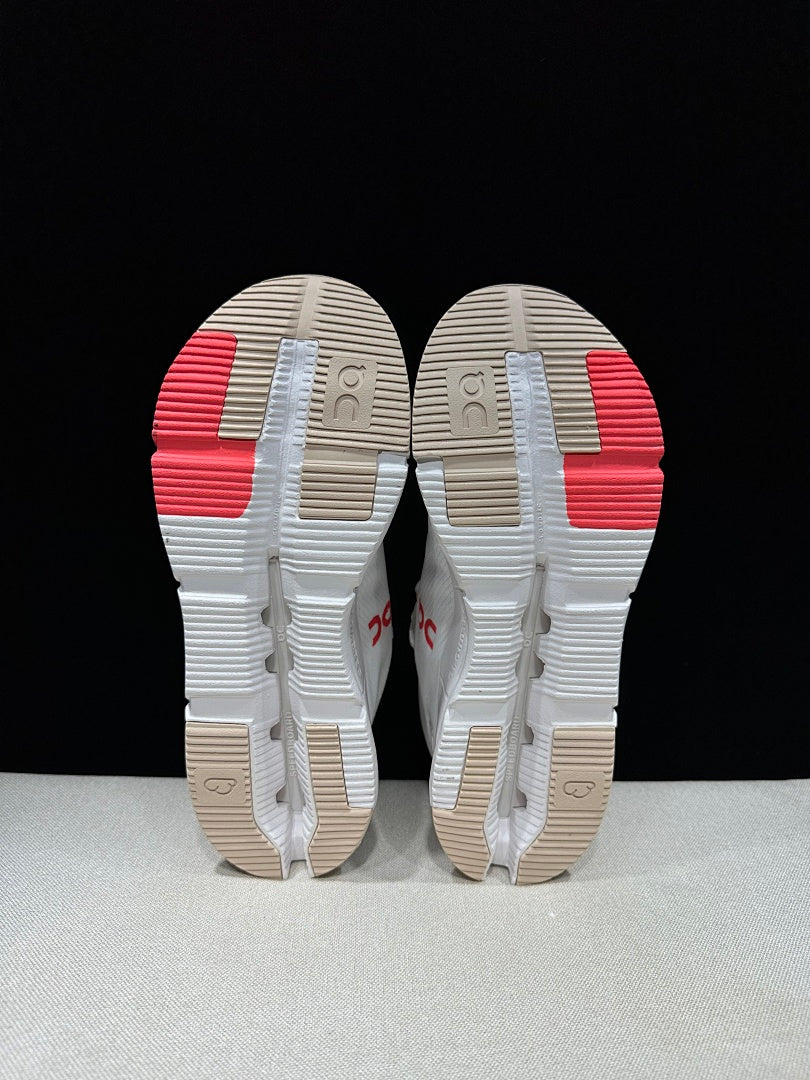 On Cloudnova 2 Trainers, White and Flame - product image from the listing.