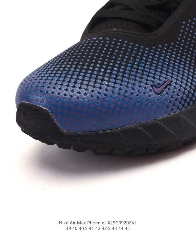Nike Air Max Phoenix Sneakers in Black and Blue KLSG0920ZVL - product image from the listing.