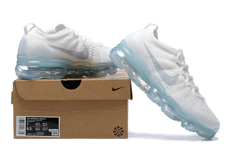 Nike Air VaporMax 2023 Flyknit Sneakers in White DV1678-100 - product image from the listing.