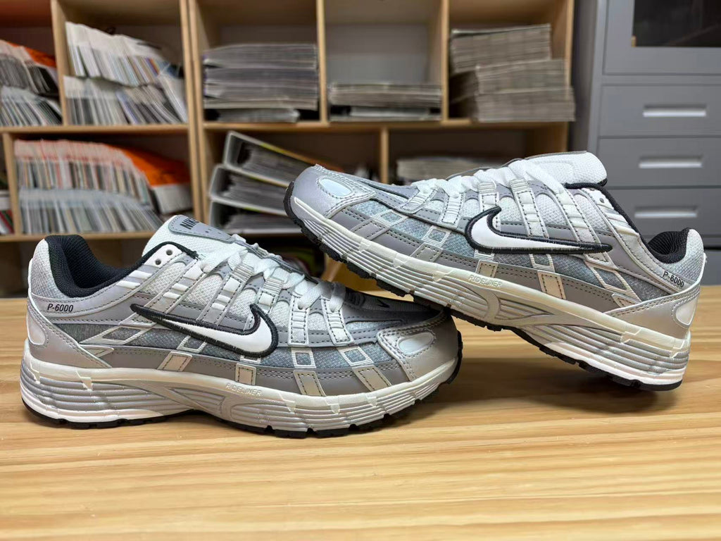 Grey and White Nike P-6000 Sneakers IH4465-095 - product image from the listing.