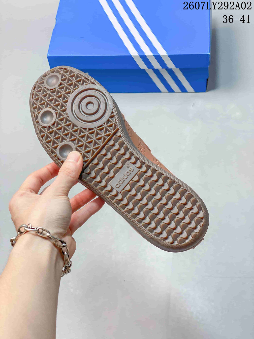 adidas Samba Jane Mary Jane Sneakers in Brown 2607LY292A02 - product image from the listing.