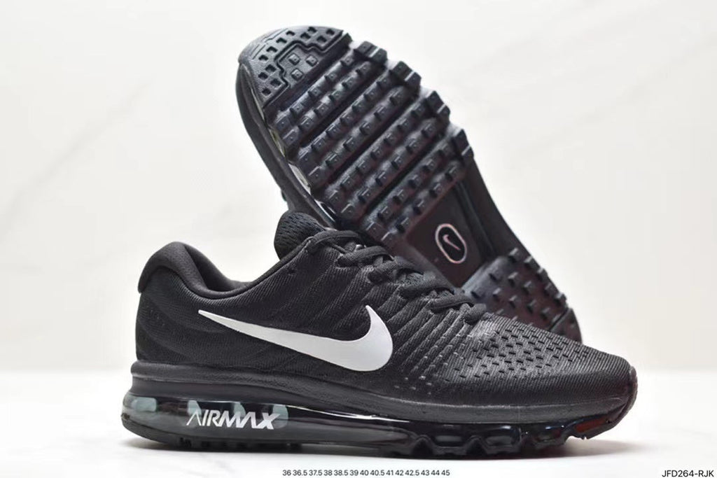 Nike Air Max 2015 Running Sneakers in Black and Grey - product image from the listing.