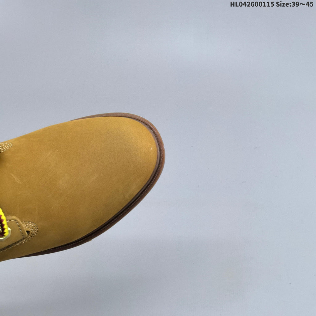 Timberland 6-Inch Style Lace-Up Boots, Wheat and in Brown - product image from the listing.