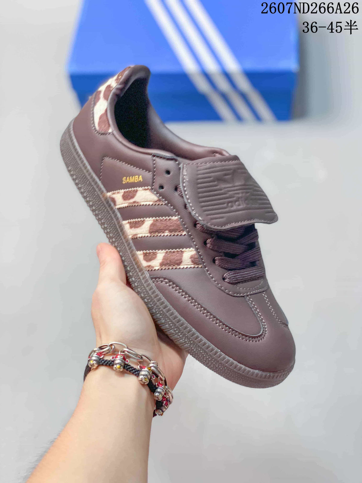 adidas Originals Samba OG Sneakers in Black and Brown 2607ND266A26 - product image from the listing.