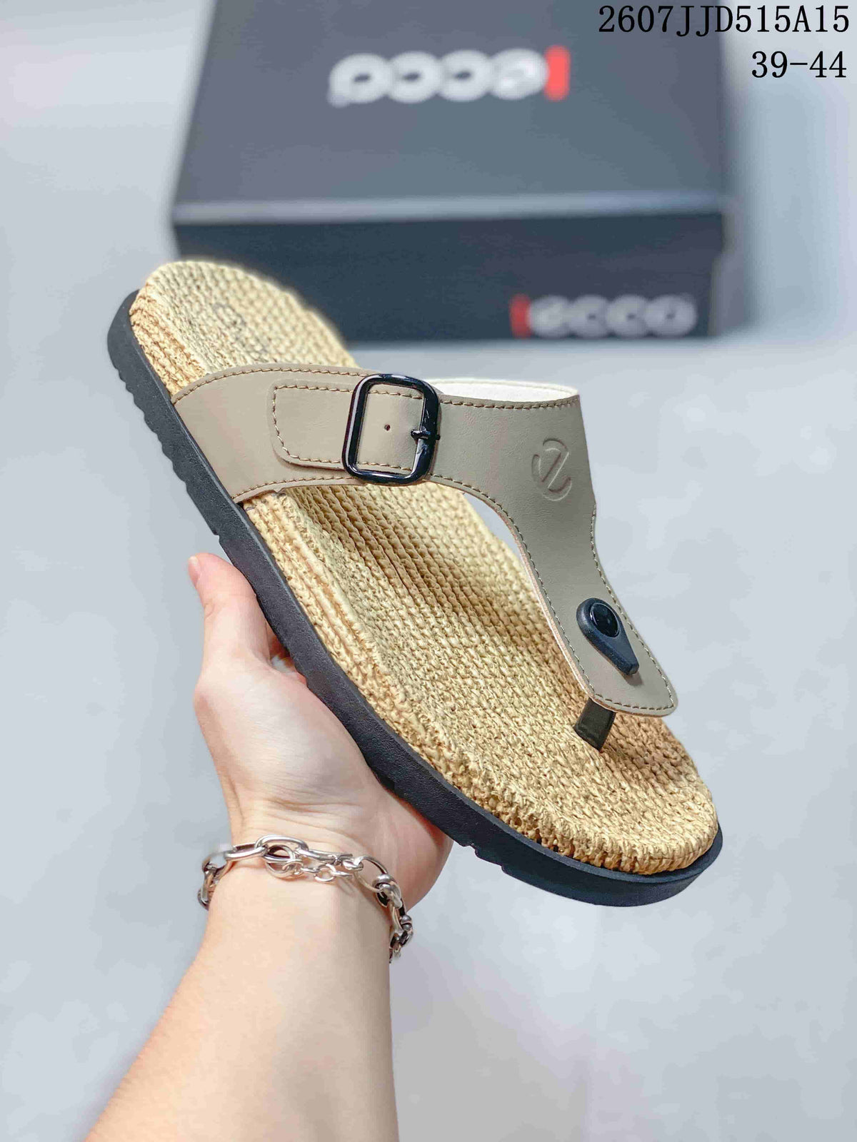 JJD515A15 Toe-Post Sandals with Adjustable Buckle by ECCO - product image from the listing.