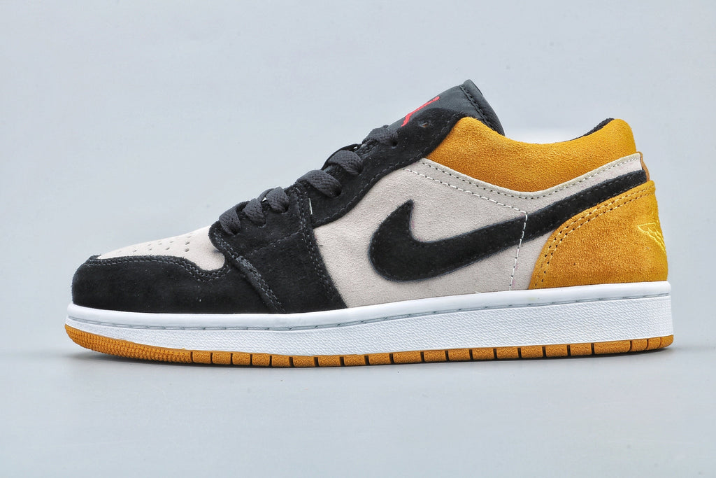 Yellow Toe Sneakers - Jordan 1 Low - product image from the listing.