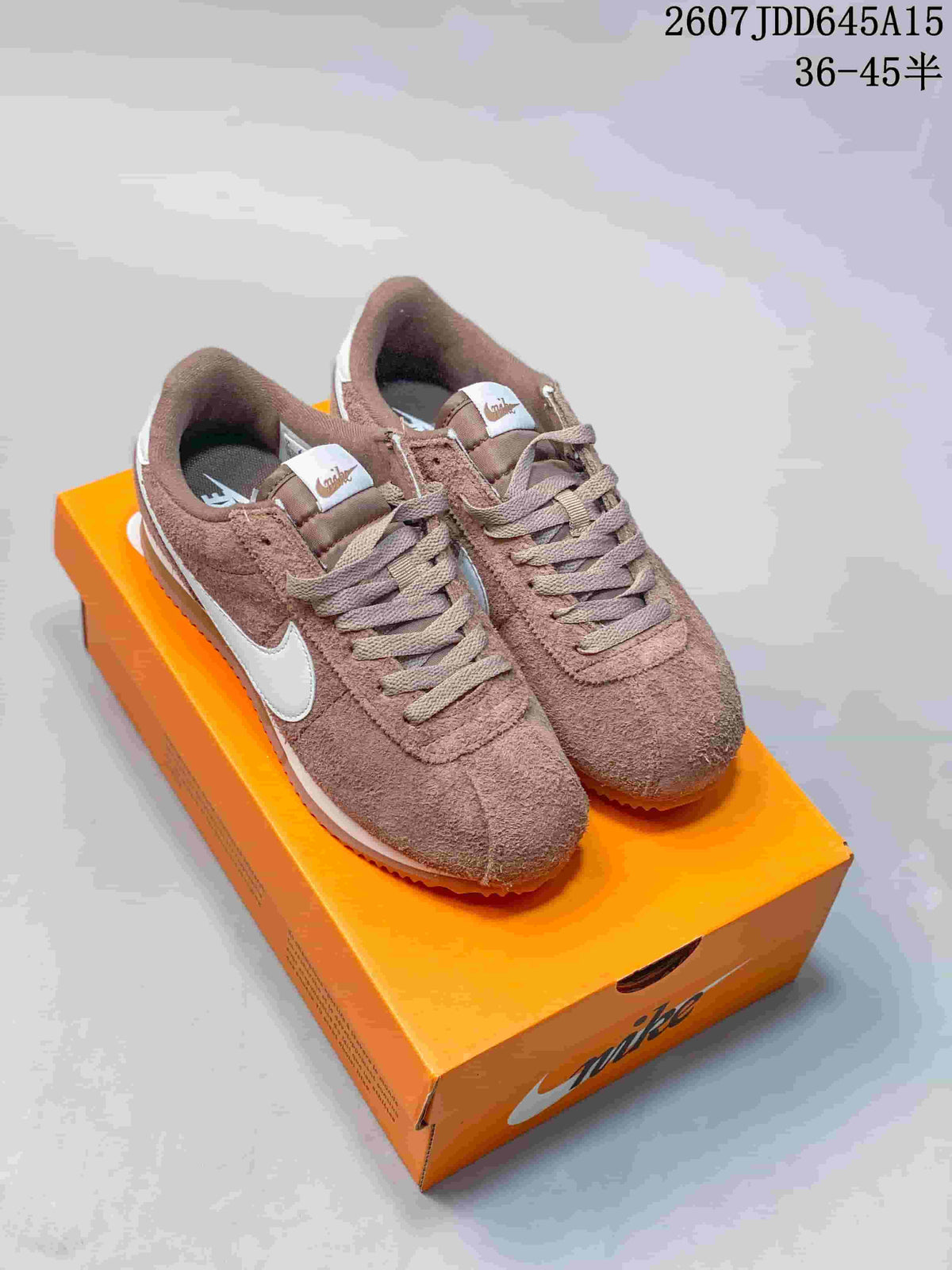 Nike Classic Cortez Nylon Sneakers in Brown 711050IPI - product image from the listing.