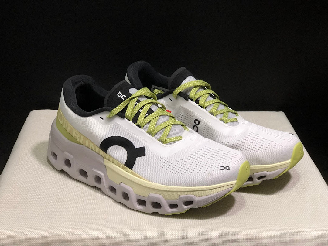 Lemon Yellow On Cloudmonster 2 Running Shoes - product image from the listing.