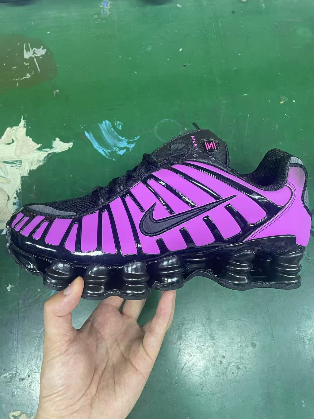 Nike Shox TL Trainers in Mixed Colorways - product image from the listing.