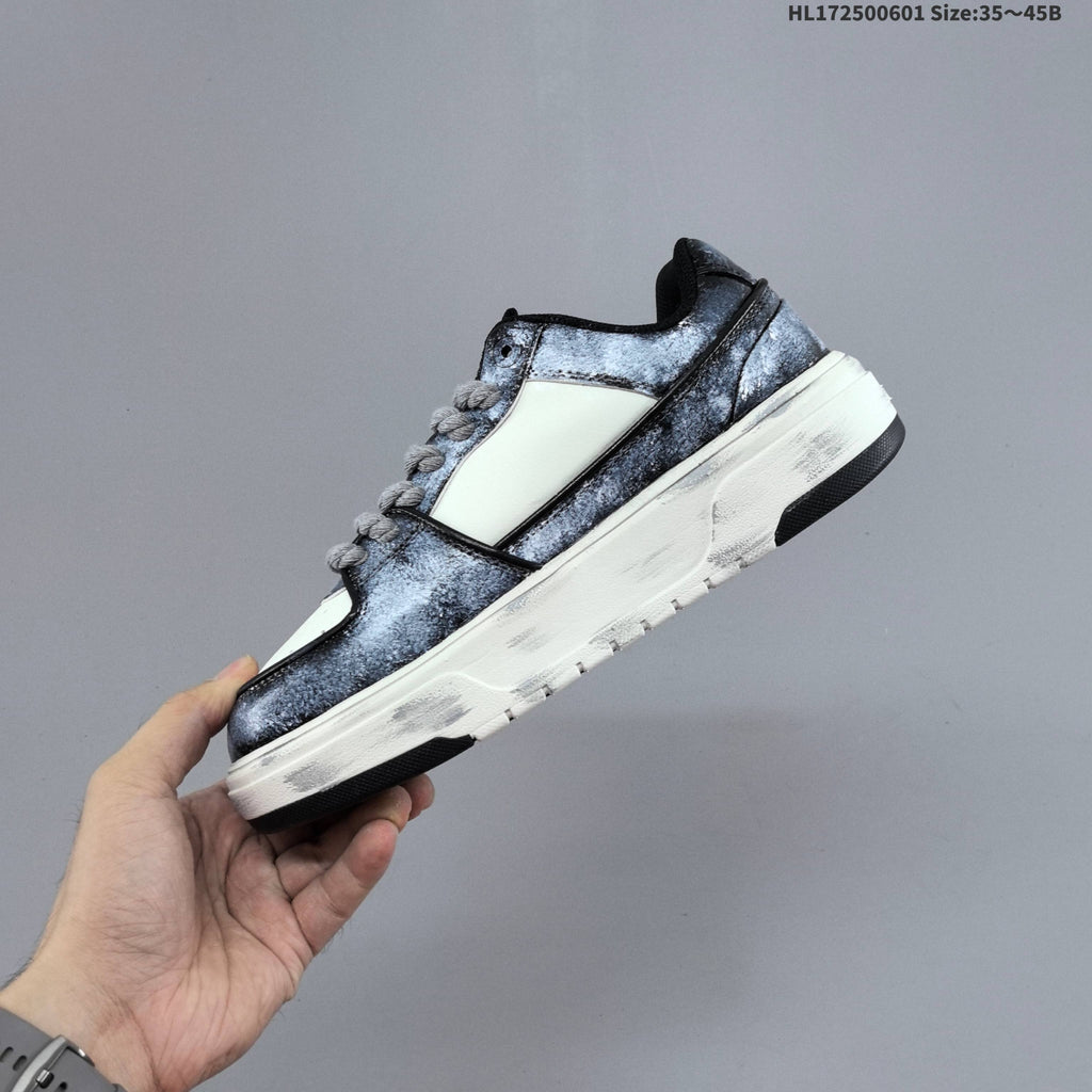 MLB Chunky Liner Low-Top Sneakers, in Black and White - product image from the listing.
