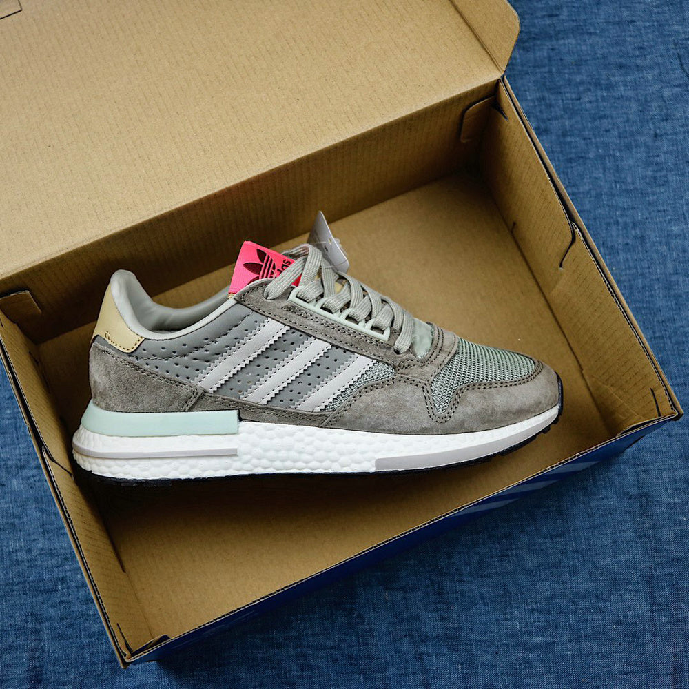 Adidas Originals ZX 500 RM Sneakers in Grey BD7959 - product image from the listing.