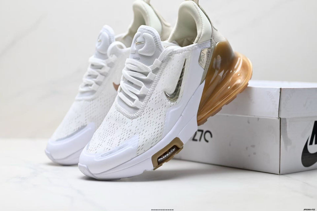 Nike Air Max 720 Sneakers in White and Tan - product image from the listing.