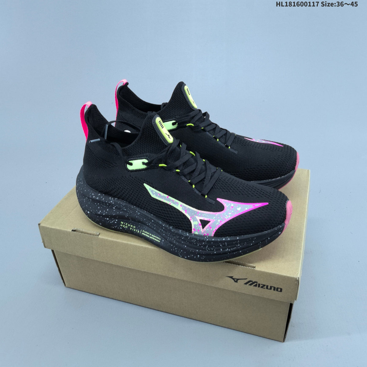 HL181600117 - Mizuno Neo Vista Running Shoes - product image from the listing.