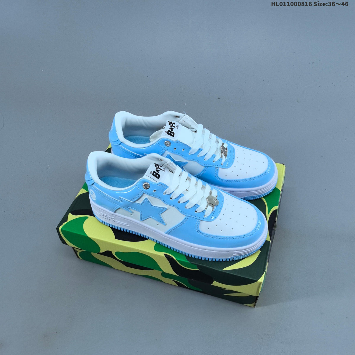 A Bathing Ape BAPE STA Low-Cut Sneakers - product image from the listing.